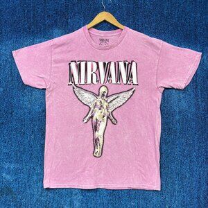 Nirvana In Utero Grunge Rock Tshirt Size Large